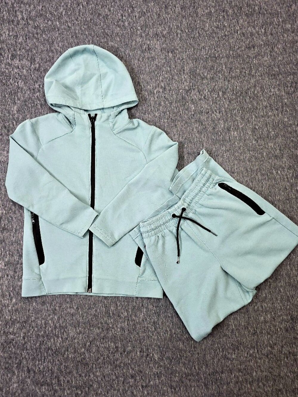 Old Navy Active Boys 6-7 Dynamic Fleece Hoodie Pants 2 Piece Tracksuit Set